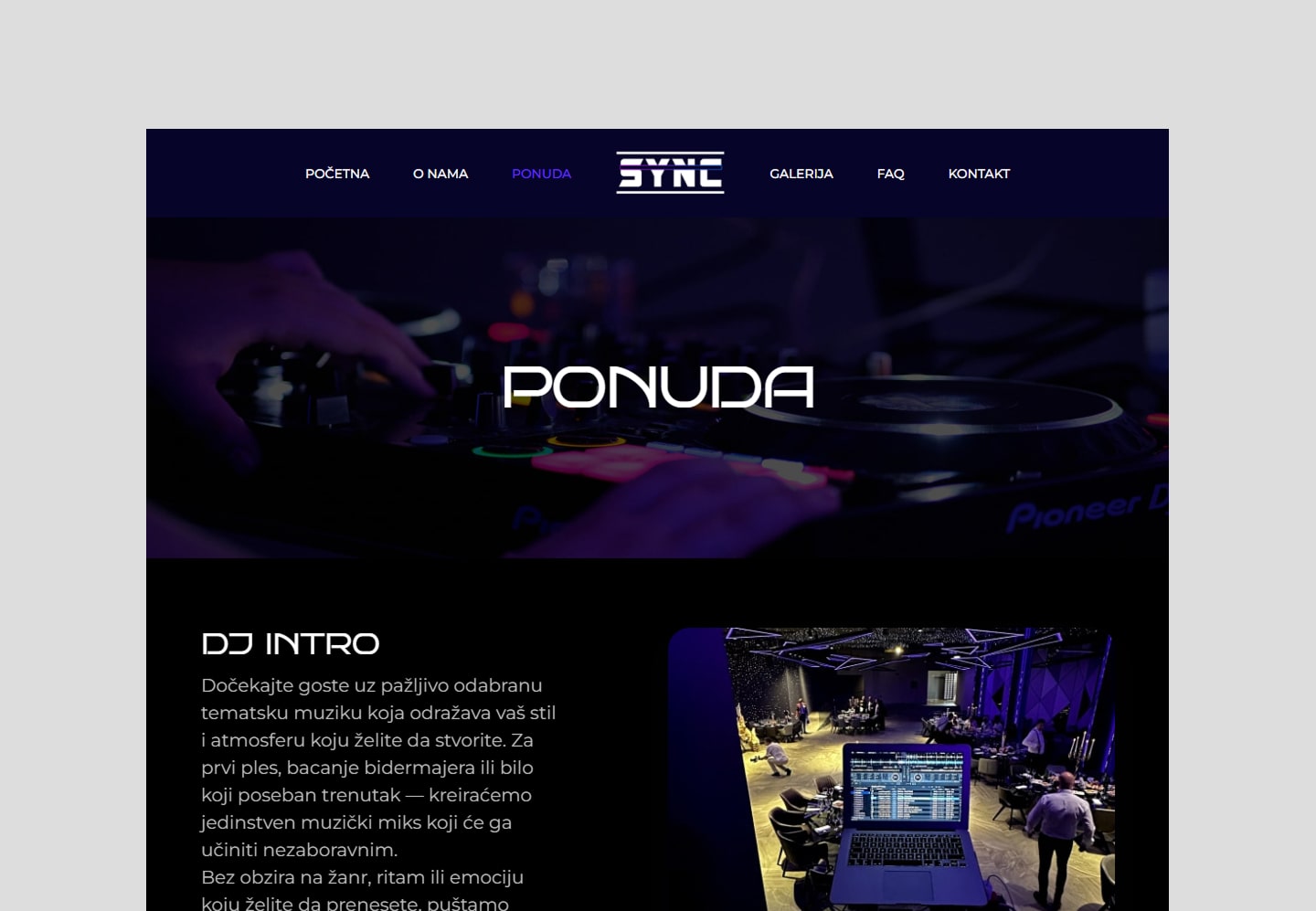 DJ Sync galerija 1