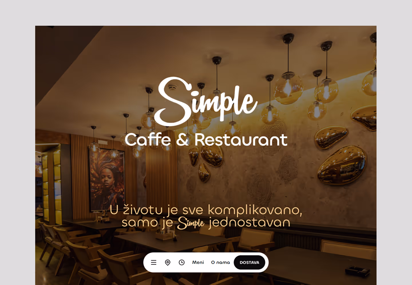 Simple Restoran galerija 1