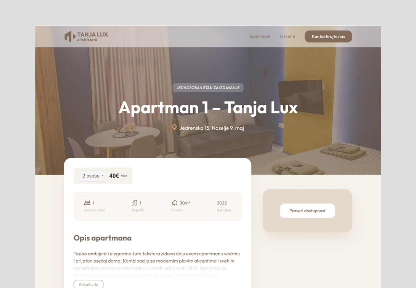Tanja Lux Apartmani galerija 1
